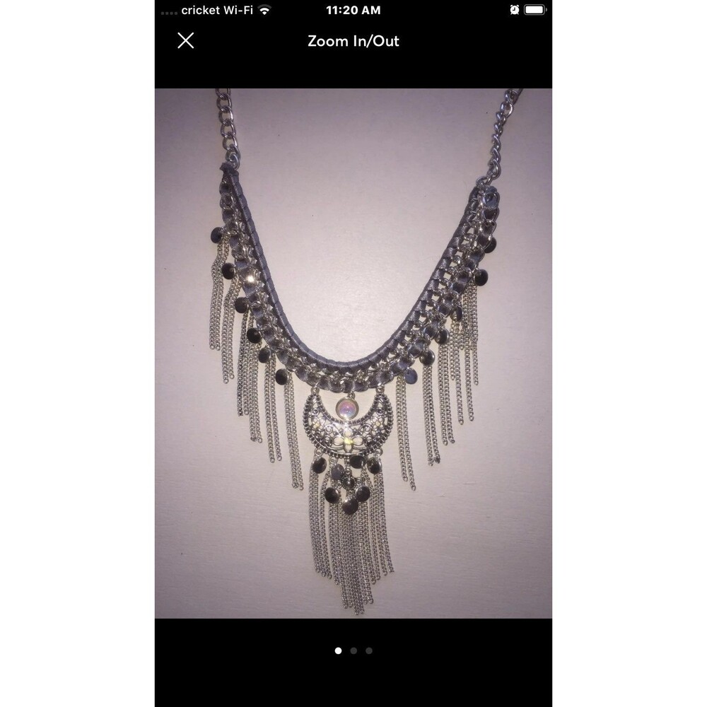 Beautiful Moon Necklace New from Claires